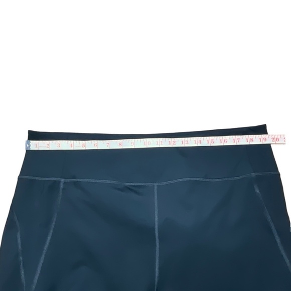 GIRLFRIEND COLLECTIVE Black 3/4 Length High Rise Leggings US Sz 5X - Picture 4 of 9